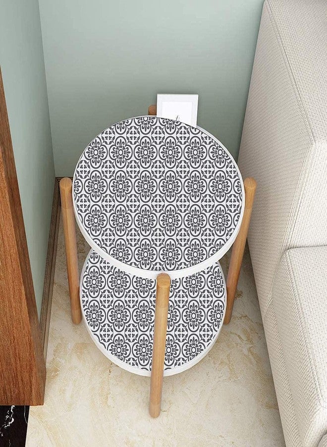 WALLTON - Moroccan - D Tile Stickers for Kitchen Backsplash Bathroom Floor Wood Glass Stick Home Décor Furniture (Multicolor, 10x10 Inch 36 pic) - Image 5